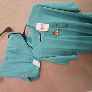 Nike Teal T-Shirt with Logo